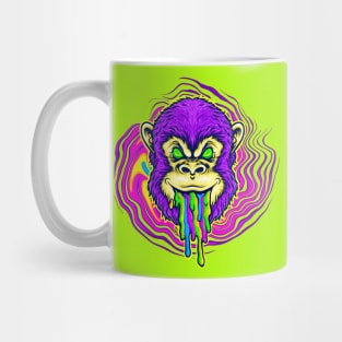 Rainbow Chimp Drool Mug